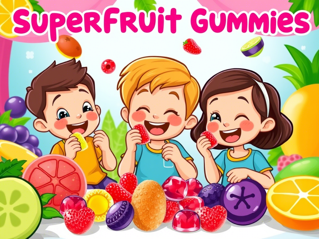 Are superfruit gummies a fun way to get picky eaters healthy