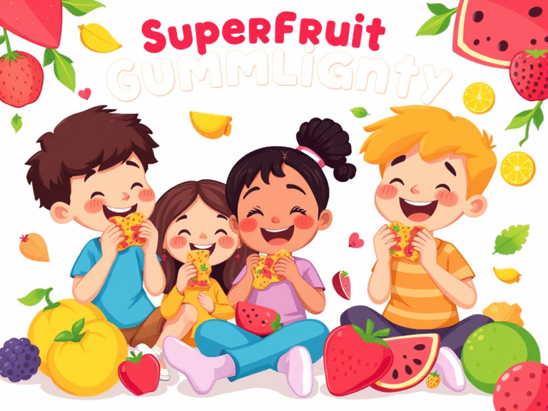 Can superfruit gummies help with kids’ skin and hair