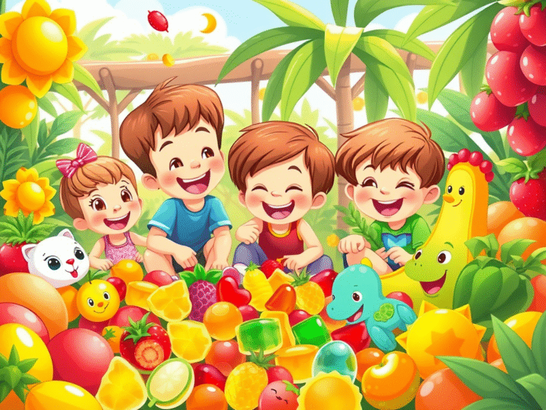 How can kids enjoy eating more fruits with gummies