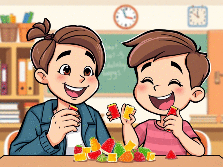 What do parents need to know about gummies for school snacks