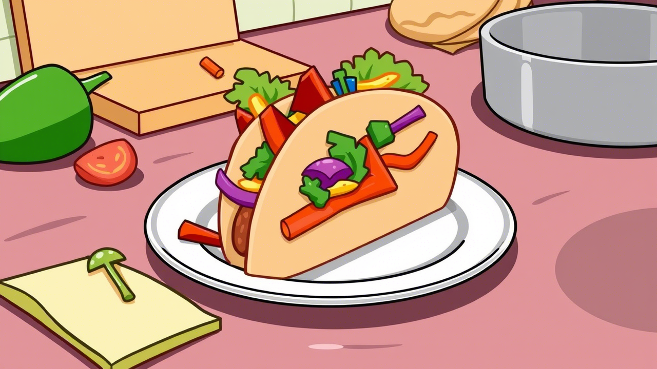 Colorful Veggie Tacos Kids Will Want to Eat