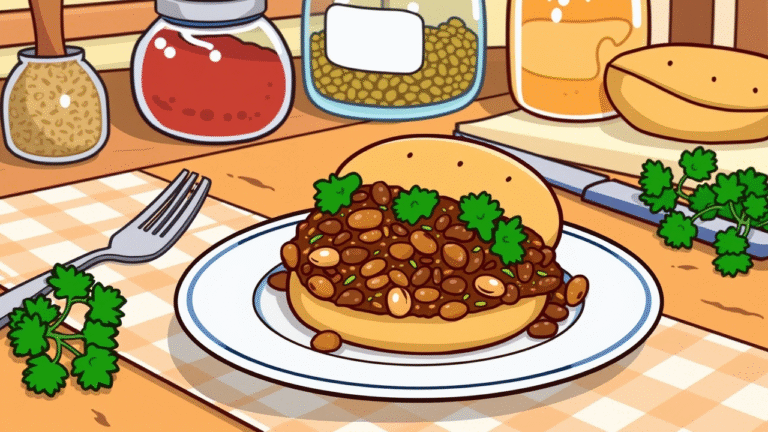 Lentil Sloppy Joes for a Fun Change