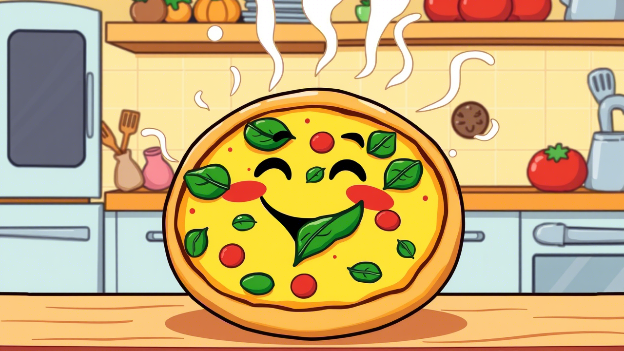 Hidden Veggie Pizza That Tastes Like a Treat