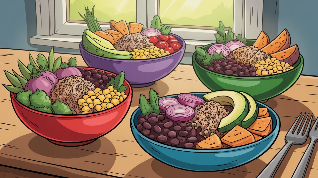 Peruvian Quinoa Bowls: 4 Colorful Veggie Meals